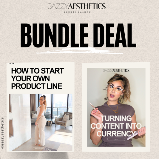 Ebook Bundle Deal "How to Start your own Product Line" & "Turning Content into Currency