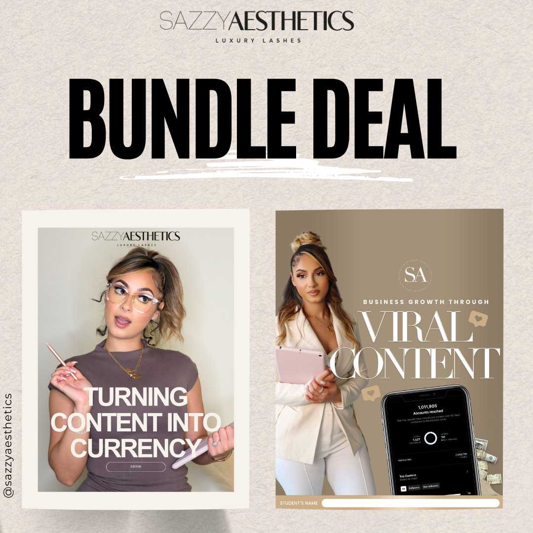 Ebook bundle "How to go Viral" + " Turning Content into Currency"